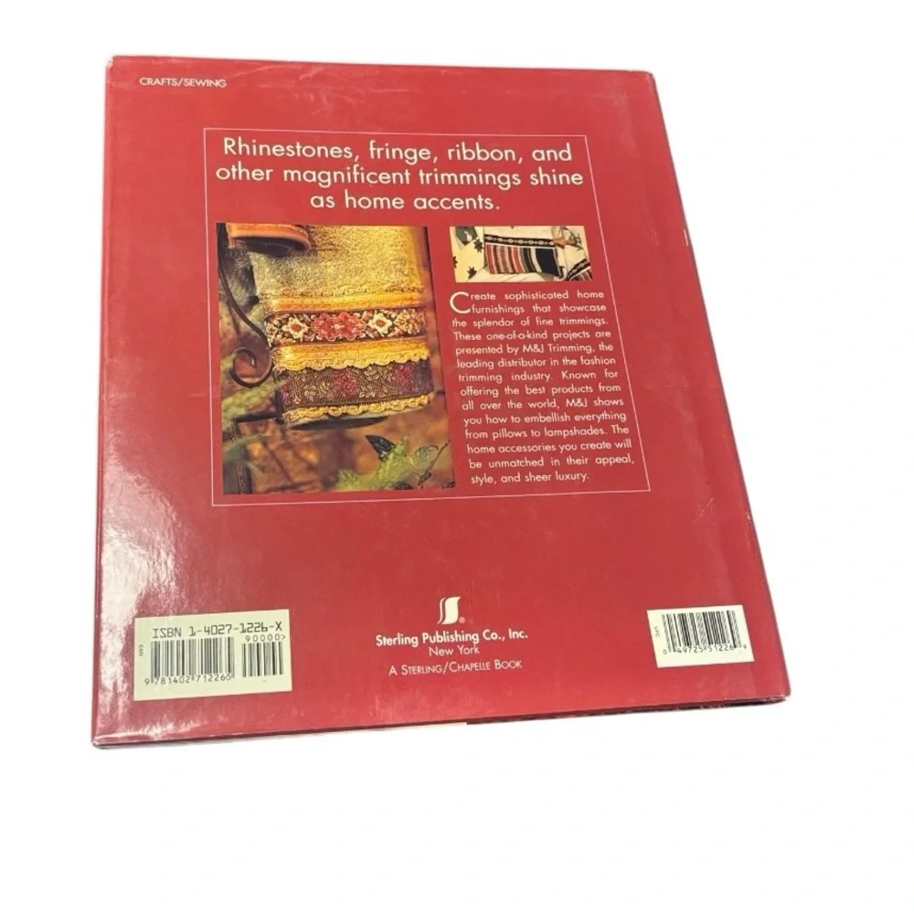 Decorating with M&J Trimming Hardcover Book